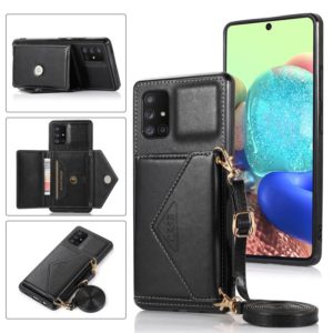 For Samsung Galaxy S20 FE Multi-functional Cross-body Card Bag TPU+PU Back Cover Case with Holder & Card Slot & Wallet(Black) (OEM)