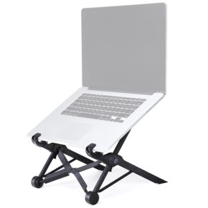 Nexstand K2 Laptop Height Extender Holder Stand Folding Portable Computer Heat Dissipation Bracket, Size: 35.4x4x4cm(Black) (OEM)
