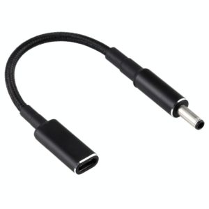 PD 100W 18.5-20V 4.5 x 0.6mm to USB-C / Type-C Adapter Nylon Braid Cable for Dell (OEM)