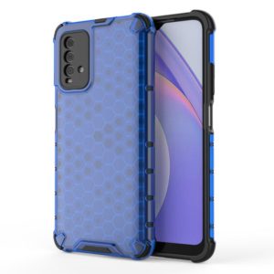 For Xiaomi Redmi 9T Shockproof Honeycomb PC + TPU Case(Blue) (OEM)