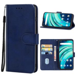 Leather Phone Case For UMIDIGI A9 Pro / A9 Pro 2021 (Blue) (OEM)