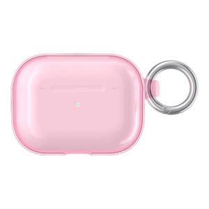 Terminator Earphone Protective Case with Hook For AirPods Pro(Pink) (OEM)
