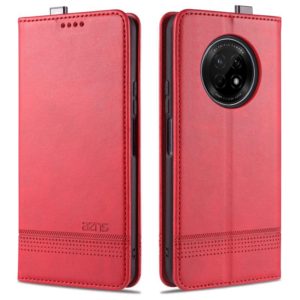 For Huawei Enjoy 20 Plus 5G AZNS Magnetic Calf Texture Horizontal Flip Leather Case with Card Slots & Holder & Wallet(Red) (AZNS) (OEM)
