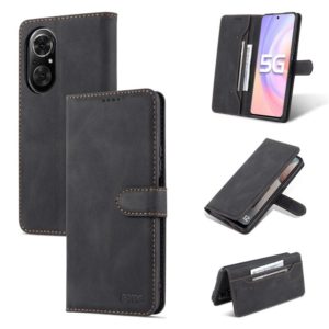 For Honor 50 SE AZNS Dream II Skin Feel PU+TPU Horizontal Flip Leather Case with Holder & Card Slots & Wallet(Black) (AZNS) (OEM)