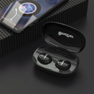 OneDer W12 Wireless Earphone with Waterproof IPX5 HD Stereo Sound TWS Bluetooth Earphone(Black) (OneDer) (OEM)