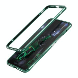 For Huawei Honor 30S Aluminum Alloy Shockproof Protective Bumper Frame(Green) (OEM)