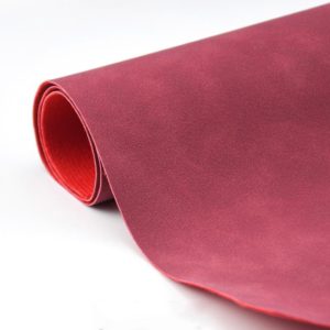 50 X 68cm Thickened Waterproof Non-Reflective Matte Leather Photo Background Cloth(Wine Red) (OEM)