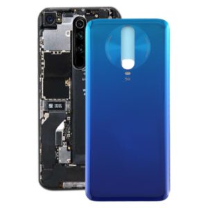 Glass Material Battery Back Cover for Xiaomi Redmi K30 5G(Blue) (OEM)