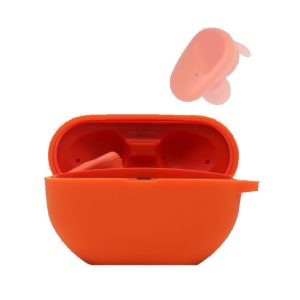 2 PCS Wireless Bluetooth Headphone Silicone Anti-Lost Protective Cover For Sony WF-SP800N(Orange) (OEM)