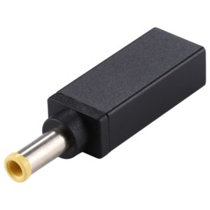 PD 19V 5.0x3.0mm Male Adapter Connector(Black) (OEM)