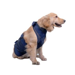 Pet Leash Senior Dogs Walking Aids Chest Harness, Size: XS(Dark Blue) (OEM)