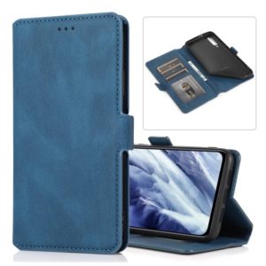 For Xiaomi Mi 9 Pro Retro Magnetic Closing Clasp Horizontal Flip Leather Case with Holder & Card Slots & Photo Frame & Wallet(Blue) (OEM)