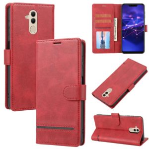 For Huawei Mate 20 Lite Classic Wallet Flip Leather Phone Case(Red) (OEM)