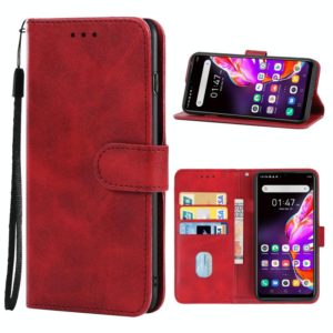 Leather Phone Case For Infinix Hot 10s(Red) (OEM)
