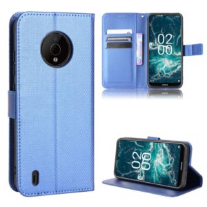 For Nokia C200 Diamond Texture Leather Phone Case(Blue) (OEM)