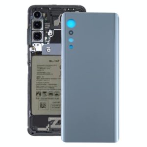 Battery Back Cover for LG Velvet LMG910EMW LM-G910EMW / Velvet 5G LM-G900N LM-G900EM(Black) (OEM)