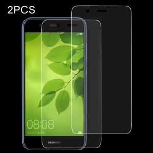 2 PCS for Huawei nova 2 Lite 0.26mm 9H Surface Hardness 2.5D Explosion-proof Tempered Glass Screen Film (OEM)