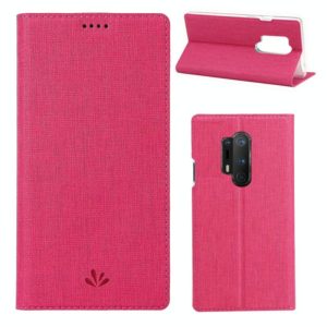 For OnePlus 8 Pro ViLi DMX-54 Shockproof TPU + PU Leather Magnetic Attraction Horizontal Flip Protective Case with Card Slots & Holder(Rose Red) (ViLi) (OEM)