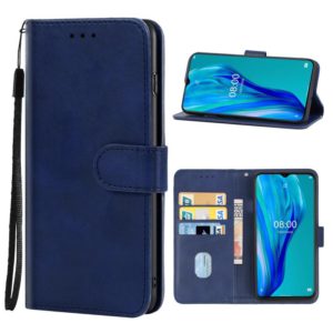 Leather Phone Case For Ulefone Note 9P(Blue) (OEM)