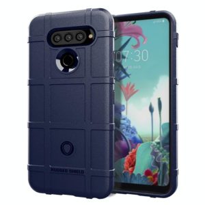 For LG K51S Full Coverage Shockproof TPU Case(Blue) (OEM)