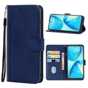 For Infinix Note 10 Pro Leather Phone Case(Blue) (OEM)