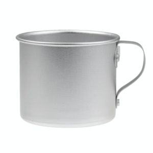 8CM Aluminum Small Water Cup Outdoor Portable Lightweight Camping Water Cup (OEM)