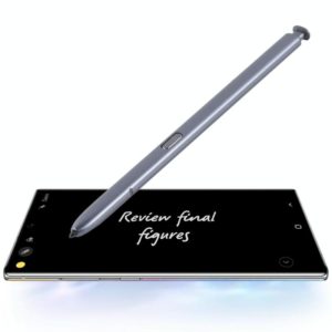 Capacitive Touch Screen Stylus Pen for Galaxy Note20 / 20 Ultra / Note 10 / Note 10 Plus(Grey) (OEM)