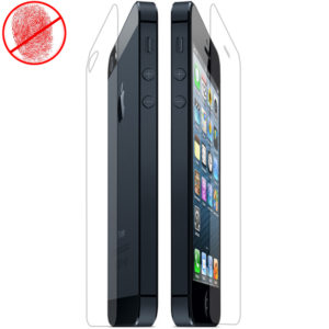 High Quality 2 in 1 (Front Screen + Back Cover) Anti Glare LCD Screen Protector for iPhone 5 (Japan Materials) (OEM)