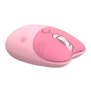 M3 3 Keys Cute Silent Laptop Wireless Mouse, Spec: Wireless Version (Vitality Pink) (OEM)