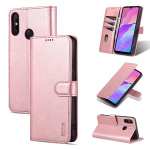 For Huawei Enjoy 20e AZNS Skin Feel Calf Texture Horizontal Flip Leather Phone Case(Rose Gold) (AZNS) (OEM)