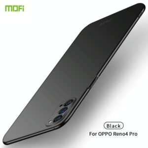 For OPPO Reno4 Pro MOFI Frosted PC Ultra-thin Hard Case(Black) (MOFI) (OEM)
