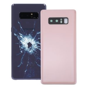 For Galaxy Note 8 Back Cover with Camera Lens Cover (Pink) (OEM)