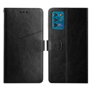 For ZTE Blade V30 Vita Y Stitching Horizontal Flip Leather Phone Case(Black) (OEM)