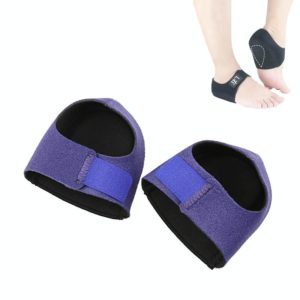 Heel Fatigue Shock Absorption And Warmth Gel Protective Cover, Size:S, Style:without Printing(Blue) (OEM)