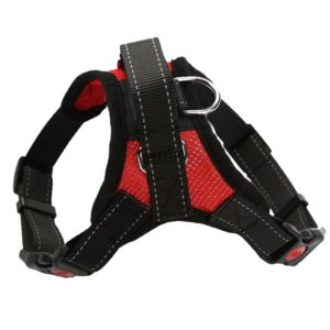 K9 Dog Adjustable Chest Strap, Size: L(Breathable Red) (OEM)