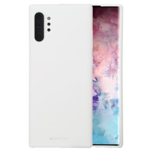 GOOSPERY SF JELLY TPU Shockproof and Scratch Case for Galaxy Note 10+(White) (GOOSPERY) (OEM)