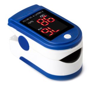 Precision Finger Pulse Oximeter Blood Oxygen Monitor(Blue) (OEM)