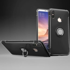 Magnetic 360 Degree Rotation Ring Holder Armor Protective Case for Xiaomi Mi Max 3 (Black) (OEM)