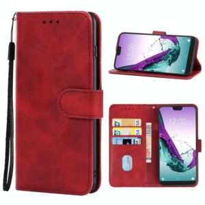 Leather Phone Case For Doogee N10(Red) (OEM)