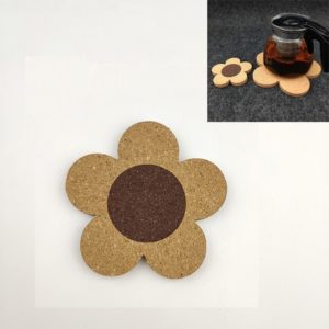 2 PCS Household Heat-insulated Hanging Flower Insulation Pad Table Mat Coasters, Size:S (OEM)