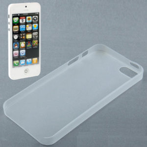 For iPhone 5 & 5S & SE 0.4mm Ultra Thin Polycarbonate Materials Protection Shell(Transparent) (OEM)