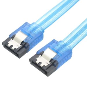Mini SAS to SATA Data Cable With Braided Net Computer Case Hard Drive Cable,specification: SATA Double Female Straight-0.5m (OEM)