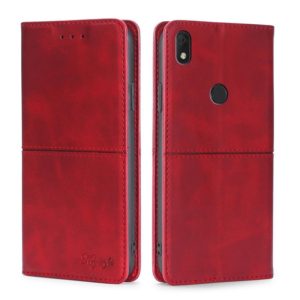 For Alcatel Axel/Lumos Cow Texture Magnetic Horizontal Flip Leather Phone Case(Red) (OEM)