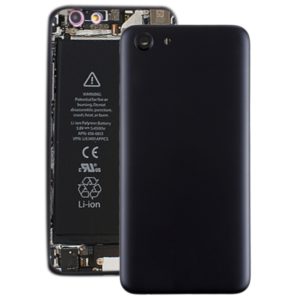 For OPPO A1 Back Cover with Camera Lens (Black) (OEM)