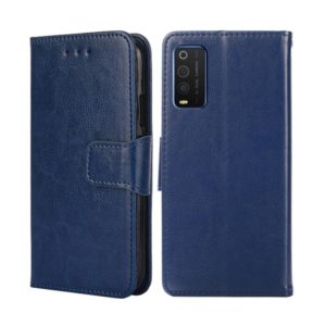 For TCL 205 Crystal Texture Leather Phone Case(Royal Blue) (OEM)