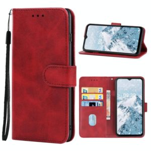 Leather Phone Case For Tecno Pop 5 LTE(Red) (OEM)