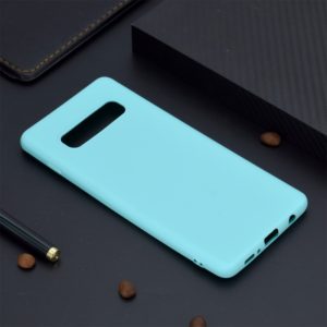 Candy Color TPU Case for Samsung Galaxy S10(Baby Blue) (OEM)