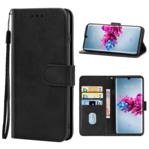 For ZTE Axon 11 5G Leather Phone Case(Black) (OEM)