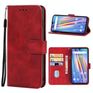 For UMIDIGI A11 Leather Phone Case(Red) (OEM)