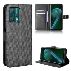 For OnePlus Nord CE 2 Lite 5G / OPPO Realme 9 Pro / 9 5G Diamond Texture Leather Phone Case(Black) (OEM)